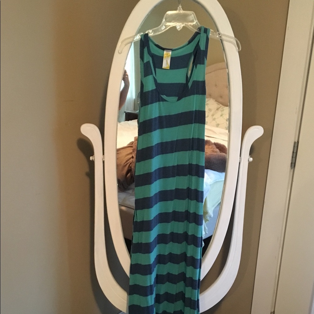SOLD Racerback Tank Maxi Dress